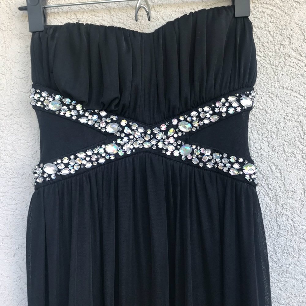 Formal black dress